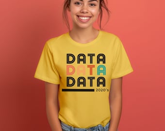 Data Science Shirt Data Analyst Shirt Data Gift Data Analytics Tee Computer Science Shirt Software Engineer Tee Unisex Retro