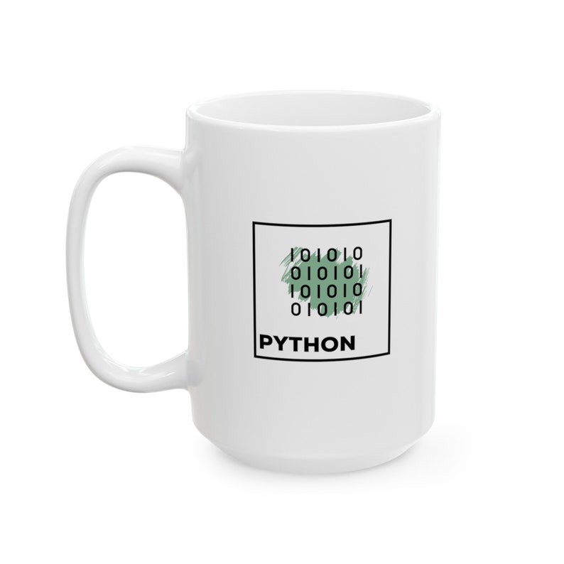 Programmierer Kaffeetasse Coder Kaffeetasse IT Kaffeetasse Tech Kaffeetasse Python Kaffeetasse Daten Geschenk Datenbecher - Python Bild 1