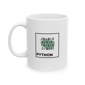 Programmierer Kaffeetasse Coder Kaffeetasse IT Kaffeetasse Tech Kaffeetasse Python Kaffeetasse Daten Geschenk Datenbecher - Python Bild 2