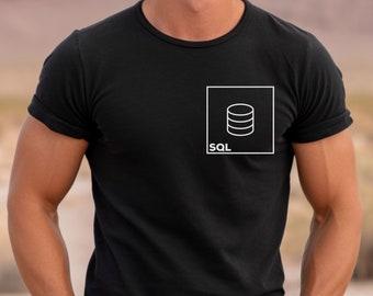 Camisa de datos Camiseta de científico de datos Camiseta de codificación Camiseta de analista de datos Camiseta SQL Regalo para programadores Camisa SQL - Unisex
