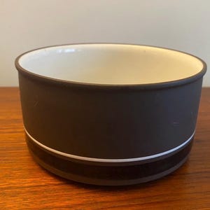 Hornsea Pottery Brown ‘Contrast’ 1970s Ramekin Oven Dish