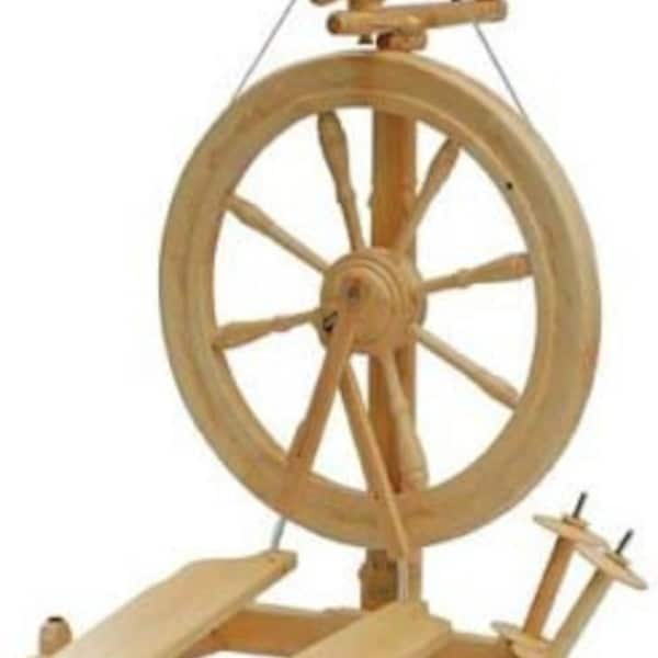 The Sonata Spinning Wheel Clear by Kromski Free Shipping   Bonus