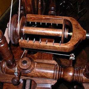 The Polonaise Spinning Wheel by Kromski Walnut Free Shipping Bonus - Etsy