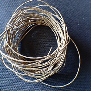 Waxed Hemp Drive Band for Double Drive Spinning Wheels