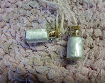 Fiber Totem Mystic Silk Handspun Hemp Cord Gift Bag Necklace