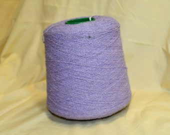 Lavender Polyester Boucle Yarn 2 pounds 5 ounces