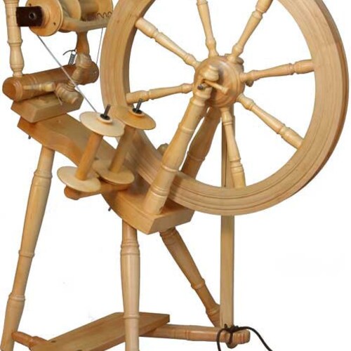 Kromski Symphony Spinning Wheel Mahogany Free Shipping Bonus Etsy