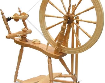 Kromski Symphony Spinning Wheel Unfinished Free Ship  Special Bonus