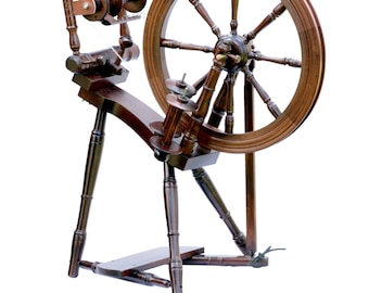 Kromski Prelude Walnut Finish Spinning Wheel Free Shipping BONUS