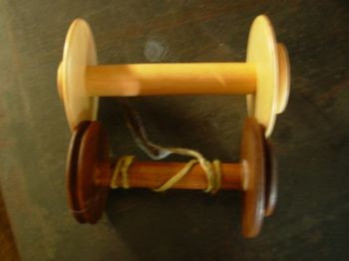 The Polonaise Spinning Wheel by Kromski Mahogany Free Ship | Etsy