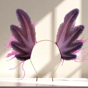 handmade axolotl headband-perfect for cosplay, festivals, aquatic-themed parties, Halloween and more