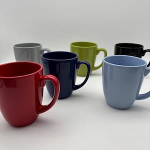 Corelle Coordinates Stoneware 11 Oz Mugs Coffee Cups