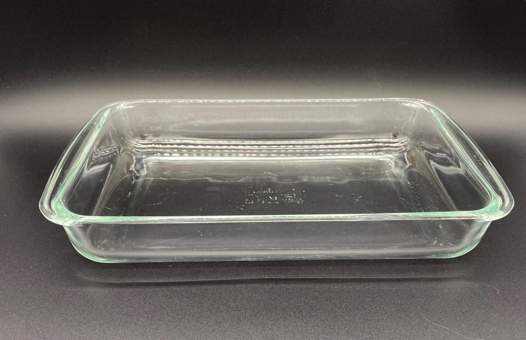 PYREX Vintage 232 Clear Glass Baking Dish FREE Shipping - Etsy