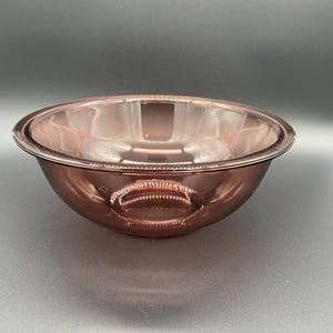 PYREX Mixing Bowl | 325 | Rimmed | Cranberry VISIONS | 2.5L | Vintage | FREE Shipping!!!