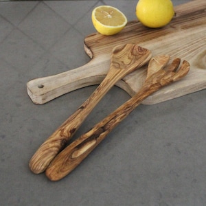 Ultimate Collection of Kitchen Cooking, Set of 2 Dining Serving Utensils, 11.5" Utensils, Wedding Shower Gift, Wedding Gift, Christmas Gift