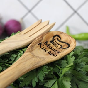 Personalized 10" Utensils, Ultimate Collection of Kitchen Cooking Set of 2, Wedding Shower Gift, Chef Birthday, Gift for Mom, Christmas Gift