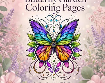 Butterfly Coloring Pages: 15 Printable Designs (PDF Download)