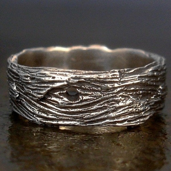 Driftwood Ring - Sterling Silver