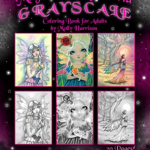 Download Special Artist Edition Coloring Book Fantasy Coloring Book Etsy