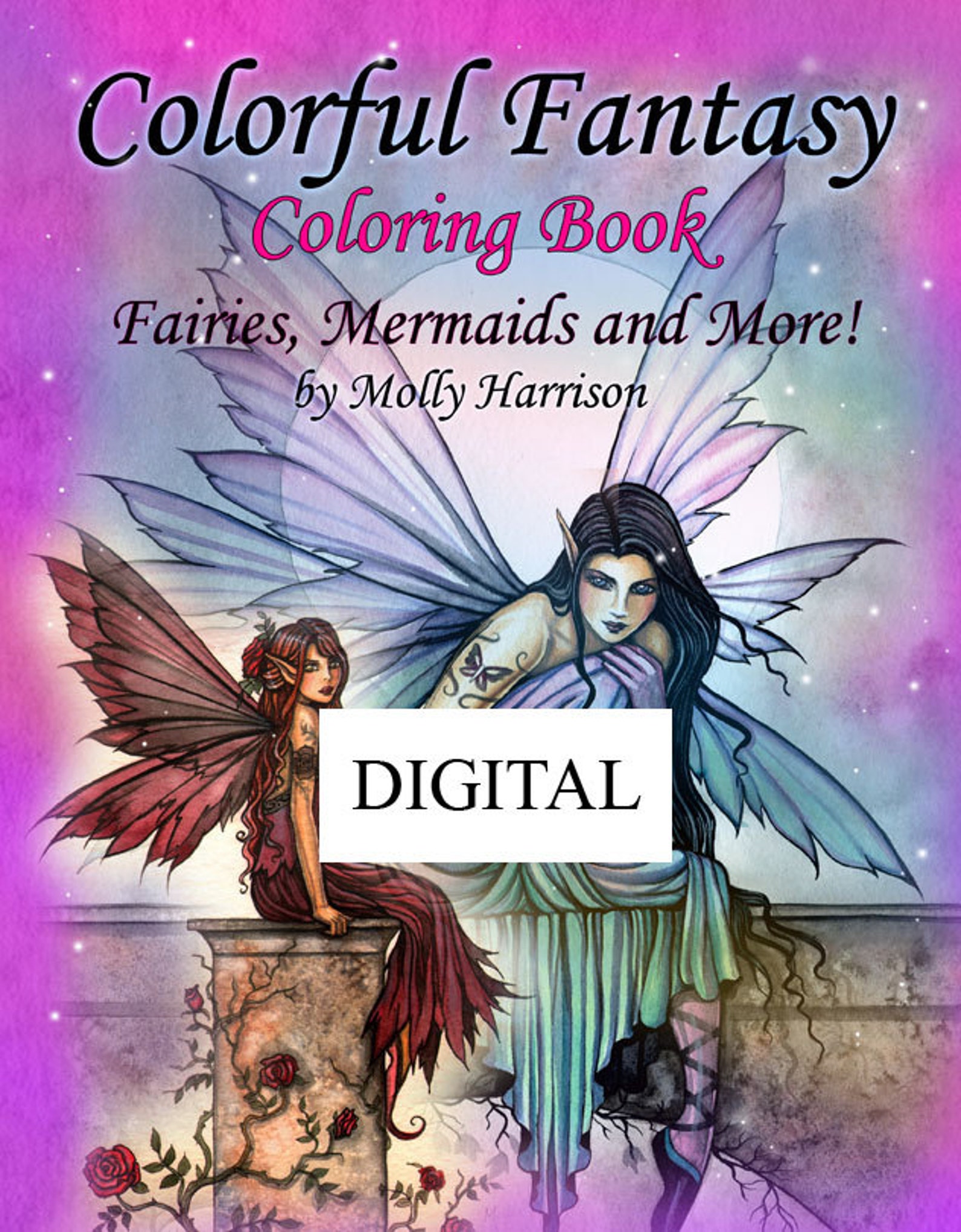 Printable Digital Download Colorful Fantasy Fantasy Art - Etsy