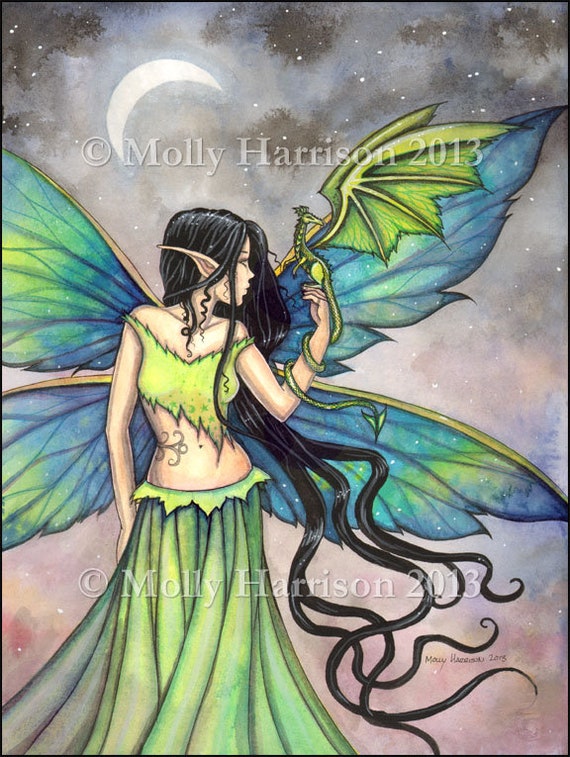 Fantasy Dragons And Fairies