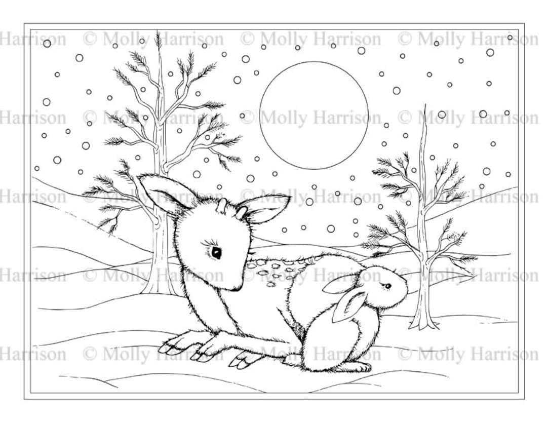 Bunny Coloring Pages But Little Really Little