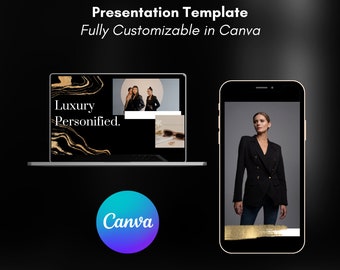 Brand Guidelines Canva Template