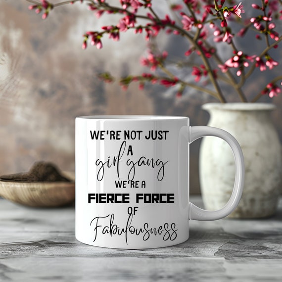 Girl Gang Coffee Mug: Funny Bachelorette Wedding Party Gift