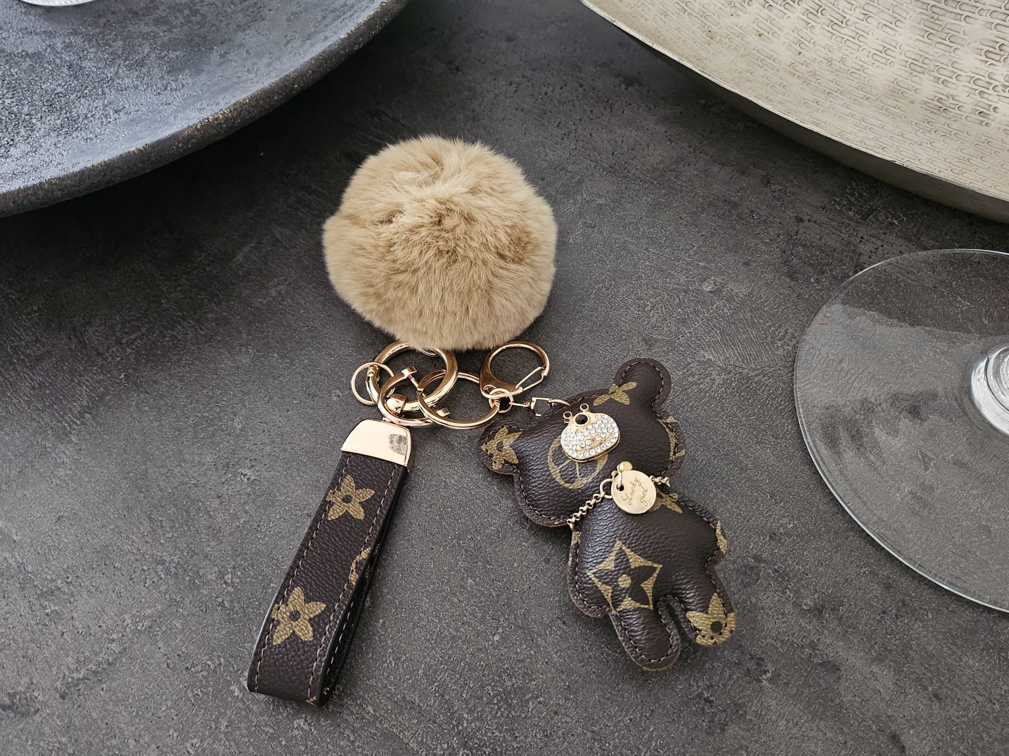 Vivienne Louis Vuitton Charm - Etsy Vivienne Louis Vuitton Charm - Etsy