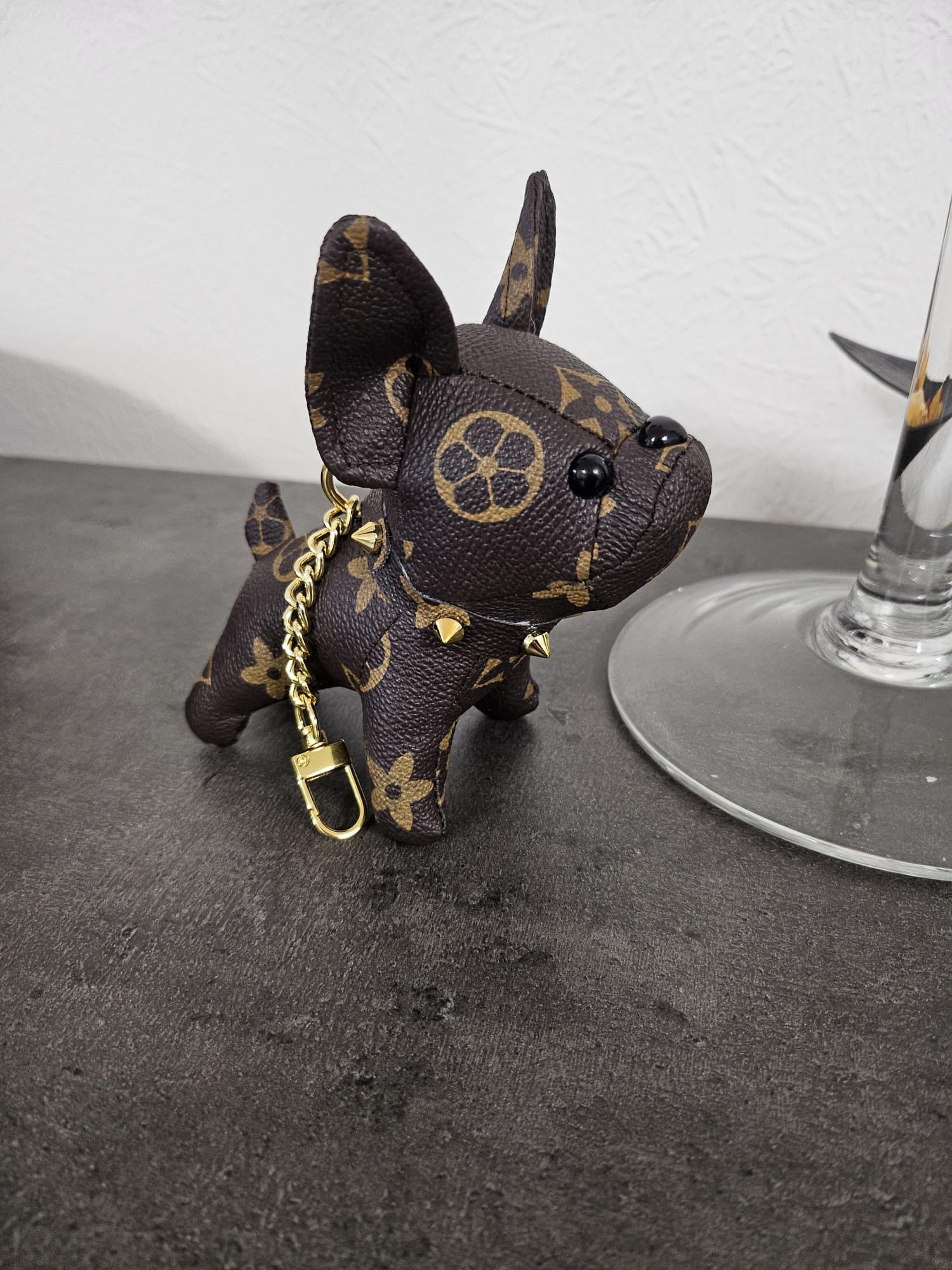 Louis vuitton keychain dog - Etsy 日本
