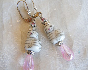 PRINCESS KITTIES Whimsical Earrings