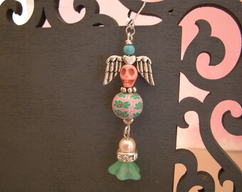 SINGLE EARRING Day of the Dead Mexican Inspired