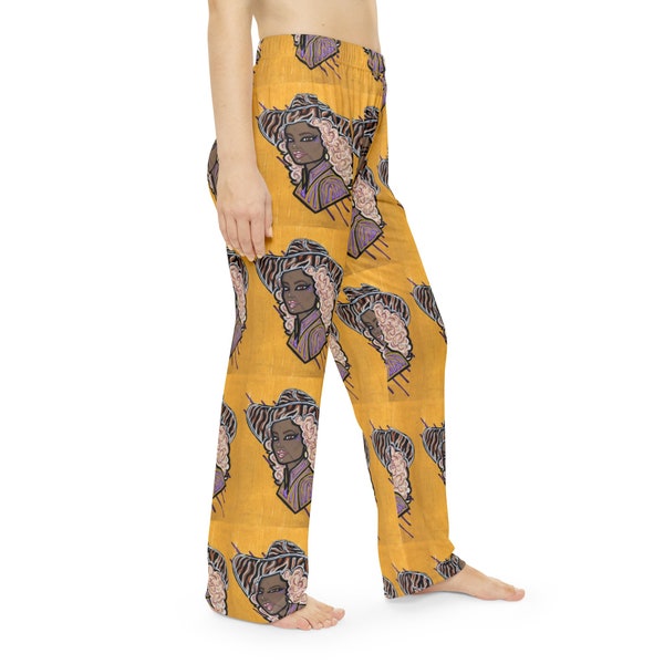 Louisiana Rodeo Magnolia Maddy LSU Tigers Cowgirl Women's Pajama Pants (AOP)