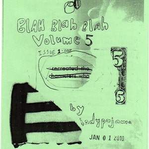 Blah Blah Blah 6 months subscription to Monthly zine image 4