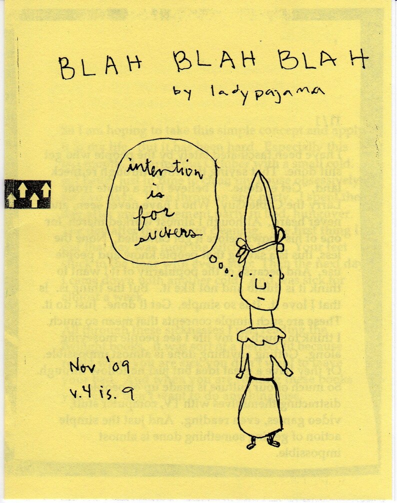 Blah Blah Blah 6 months subscription to Monthly zine image 3