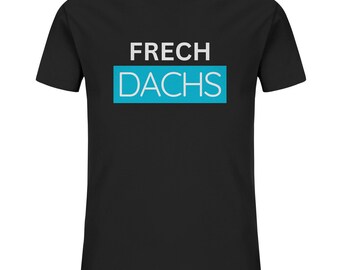 Frechdachs liebt Türkis (vorne) - Kinder Organic T-Shirt