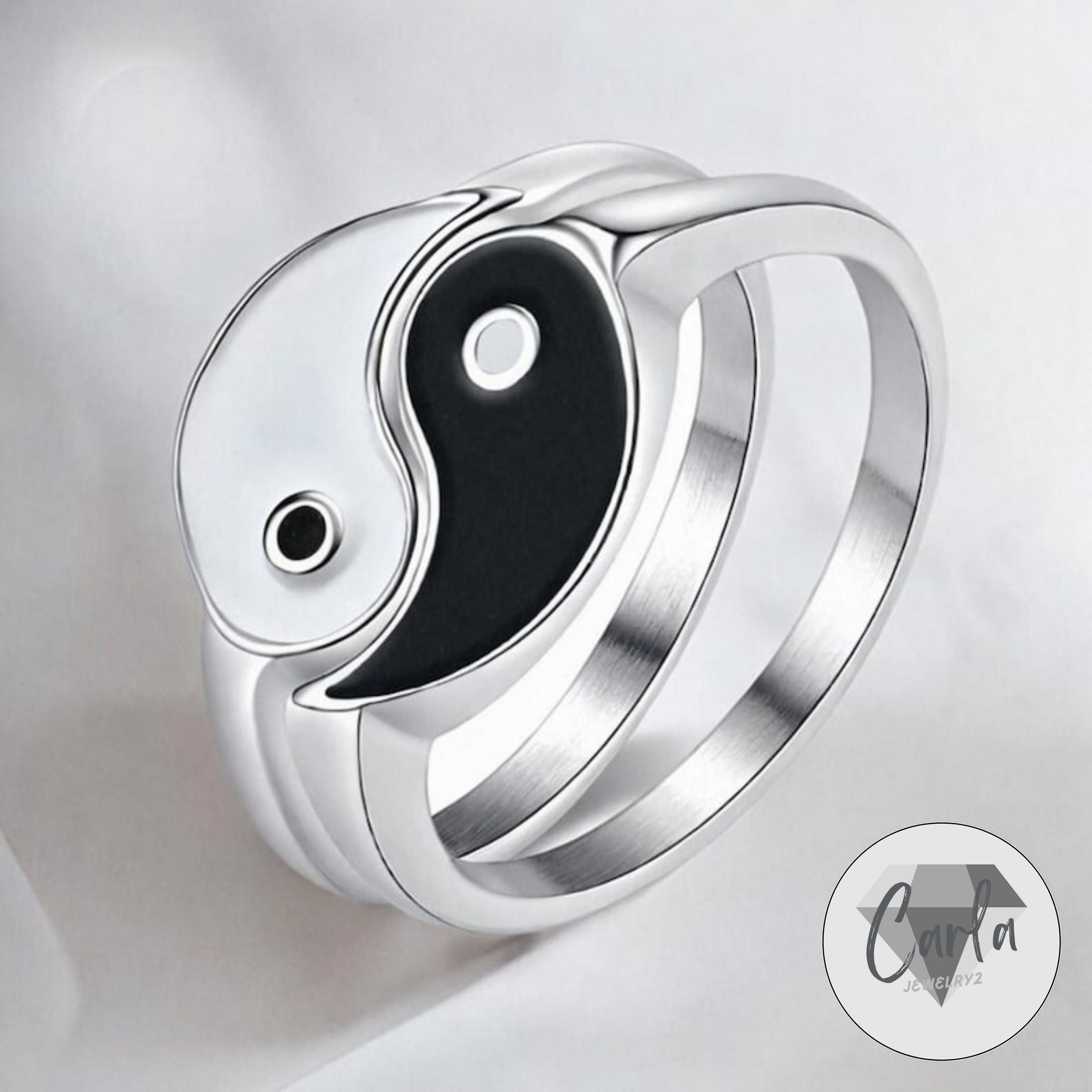 Ring Sets Yin And Yang Wedding Rings Pear Shaped Emerald Wedding