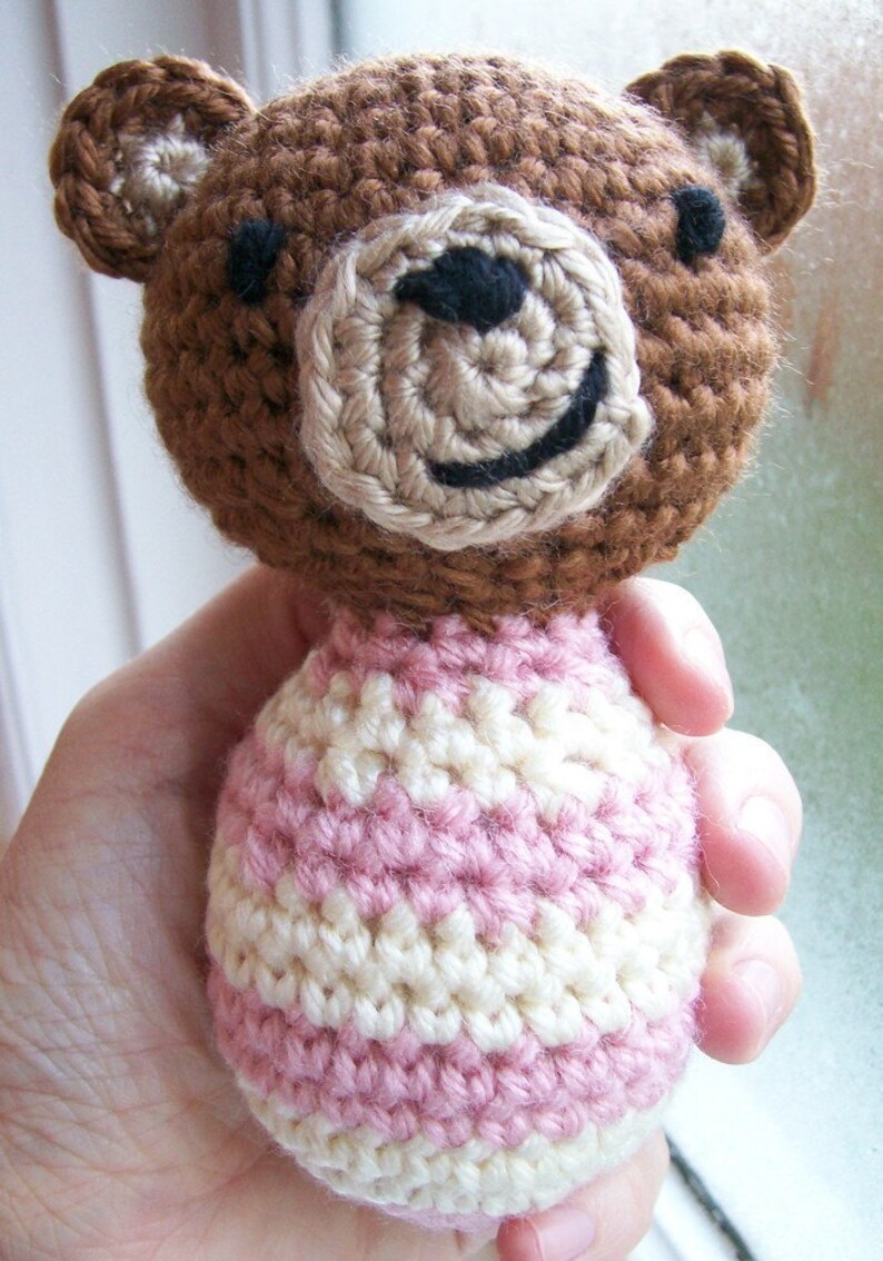 Crochet Pattern PDF-Lil' Monkey and Bitty Bear image 5