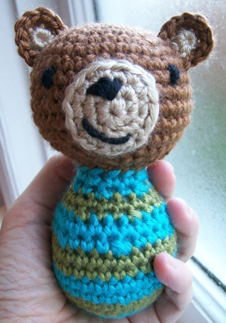 Crochet Pattern PDF-Lil' Monkey and Bitty Bear image 4