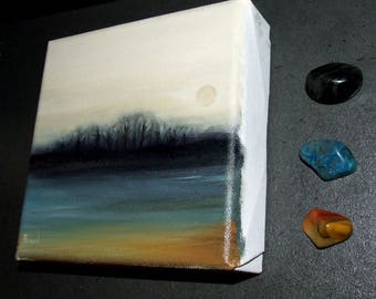 ORIGINAL oil painting by Tanya Bond abstract-scape landscape canvas