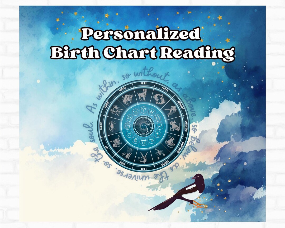 Personalized Birth Chart Reading (PDF Download) | In-depth Natal ...