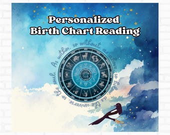 Personalized Birth Chart Reading (PDF Download) | In-Depth Natal Astrology Analysis