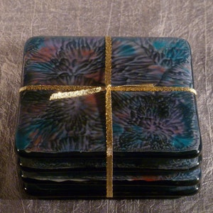 Turquoise Pattern Coasters