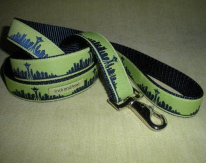 Seattle Skyline Collar or Leash image 4