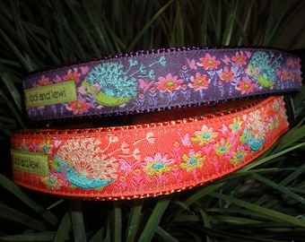 Floral Hedgehog Collar or Leash