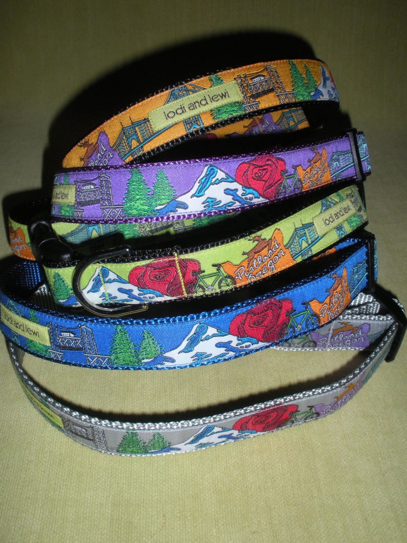 Rose City Collar or Leash image 2