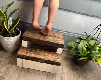 Handmade Toddler Step Stool