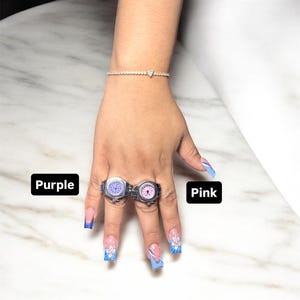 Mini Functional Clock Watch Ring Y2K Style Unisex Adjustable Timepiece, Trendy Fashion Ring for Men & Women, Unique Accessory Gift image 5