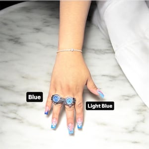 Mini Functional Clock Watch Ring Y2K Style Unisex Adjustable Timepiece, Trendy Fashion Ring for Men & Women, Unique Accessory Gift image 4