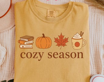 Cozy Season Fall PNG Pumpkin Season Fall Pumpkin Patch PNG, Autumn Png, Trendy Fall Sublimation Design, Thanksgiving Png ORIGINAL